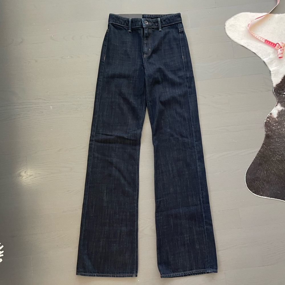 Helmut Lang Dark Wash Straight Leg Jeans